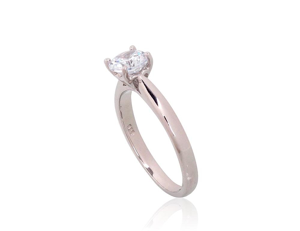 Silver ring with Zirkons - Image 2