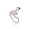 Silver ring with Zirkons - Image 2