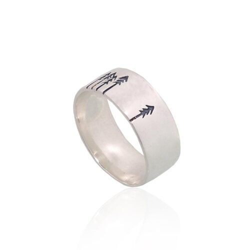 Alternative view of Silver ring