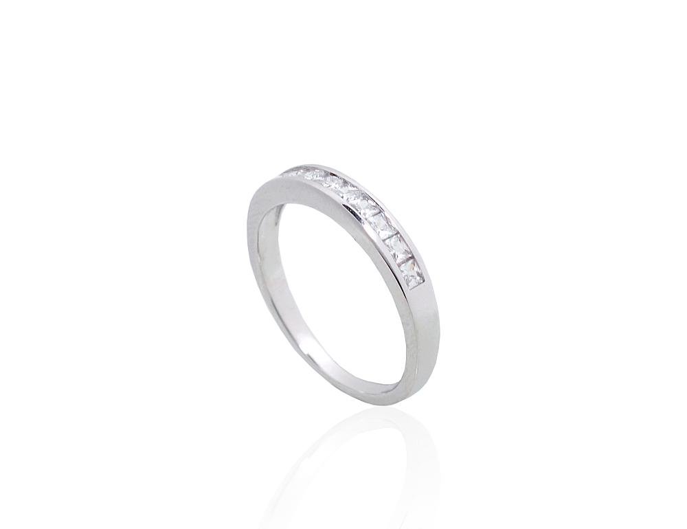 Silver ring with Zirkons - Image 2