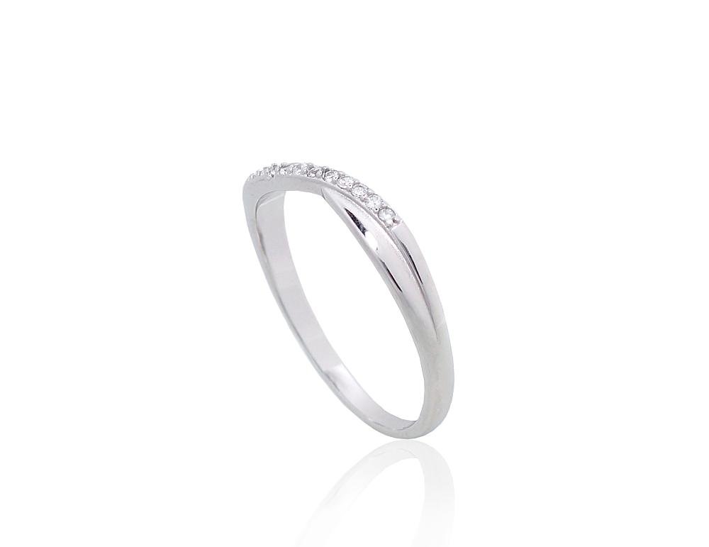 Silver ring with Zirkons - Image 2