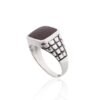 Silver ring with Carnelian - Image 2