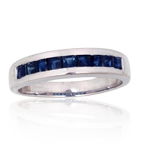 Silver ring with Sapphire