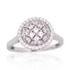Silver ring with Zirkons