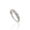 Silver ring with Zirkons - Image 2