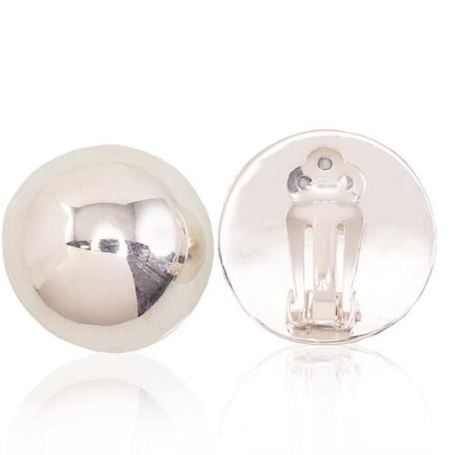 Silver earrings