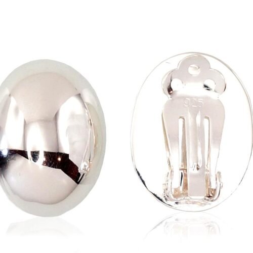Silver earrings