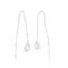Silver earrings with Zirkons