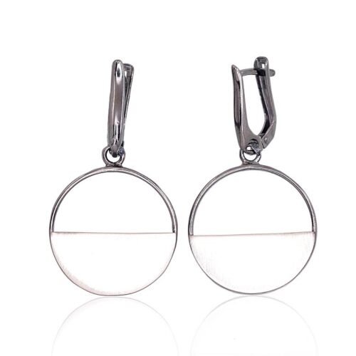 Silver earrings