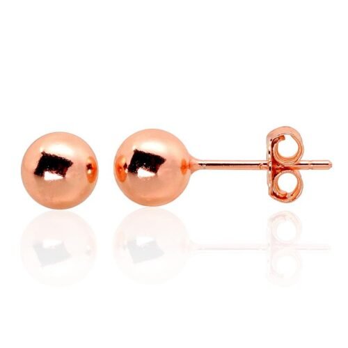 Silver stud earrings