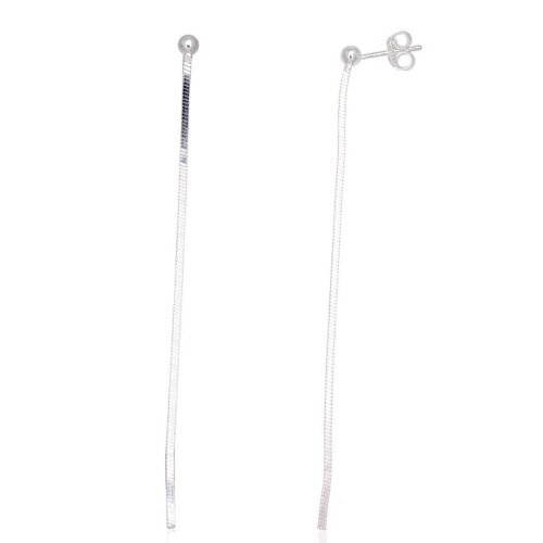 Silver stud earrings