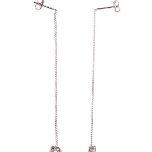 Alternative view of Silver earrings with Zirkons