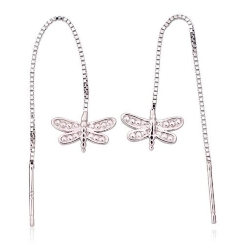 Silver earrings