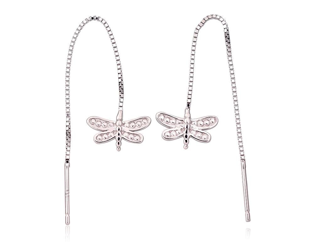 Silver earrings