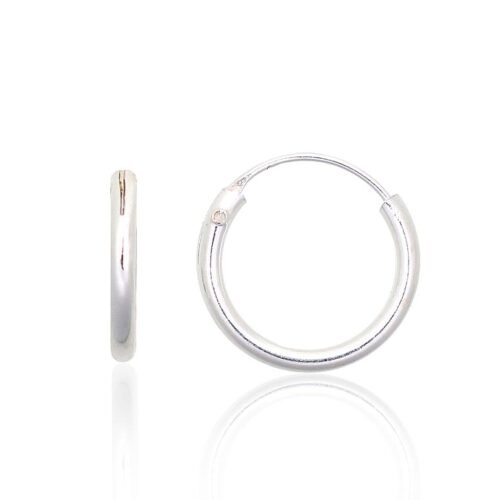 Silver earrings-rings
