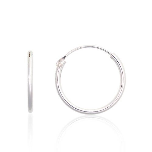 Silver earrings-rings