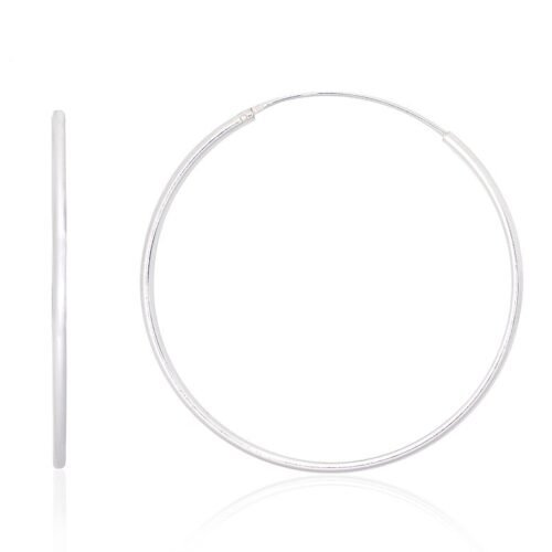 Silver earrings-rings