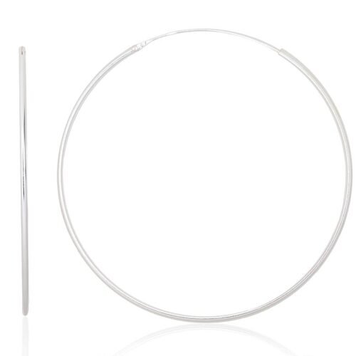 Silver earrings-rings