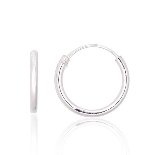 Silver earrings-rings