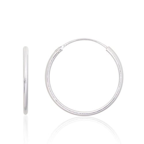 Silver earrings-rings