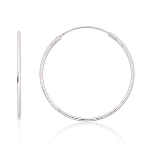 Silver earrings-rings