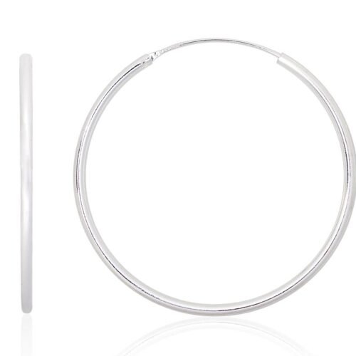 Silver earrings-rings