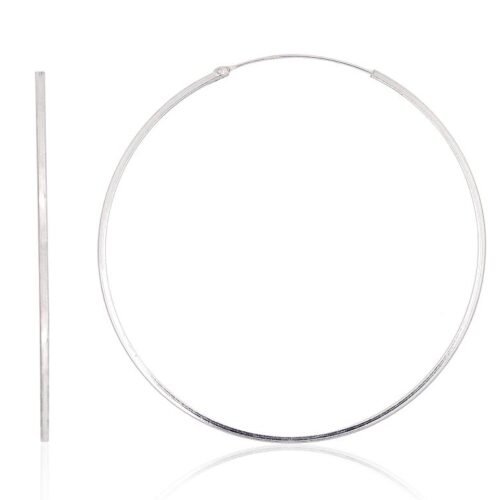 Silver earrings-rings