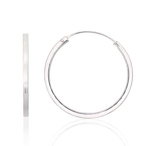 Silver earrings-rings