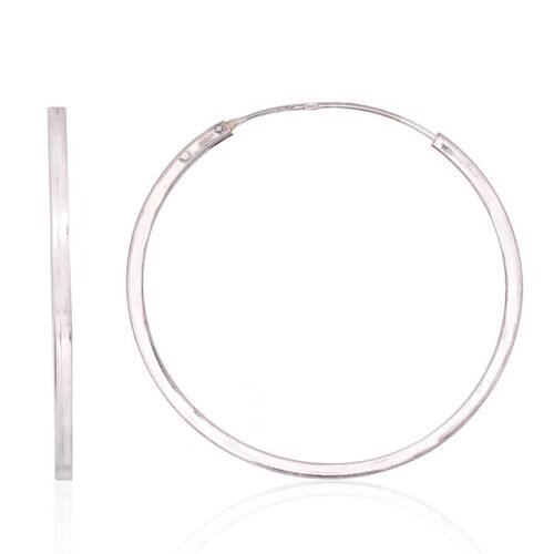 Silver earrings-rings
