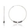 Silver earrings-rings