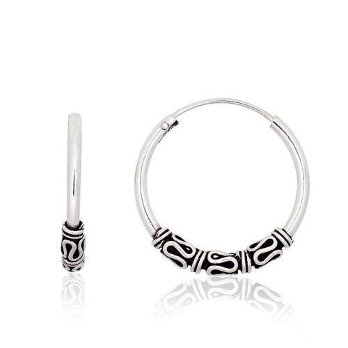 Silver earrings-rings