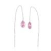 Silver earrings with Zirkons