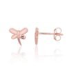 Silver stud earrings