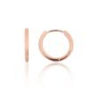 Silver hoop earrings