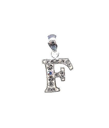 Silver pendant with Crystals