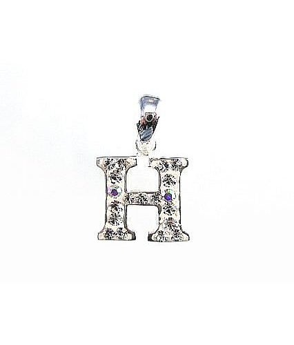 Silver pendant with Crystals