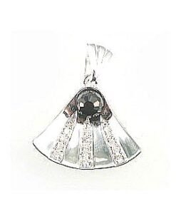 Silver pendant with Zirkons