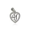 Silver pendant with Zirkons