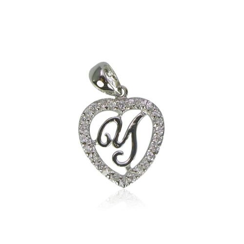 Silver pendant with Zirkons