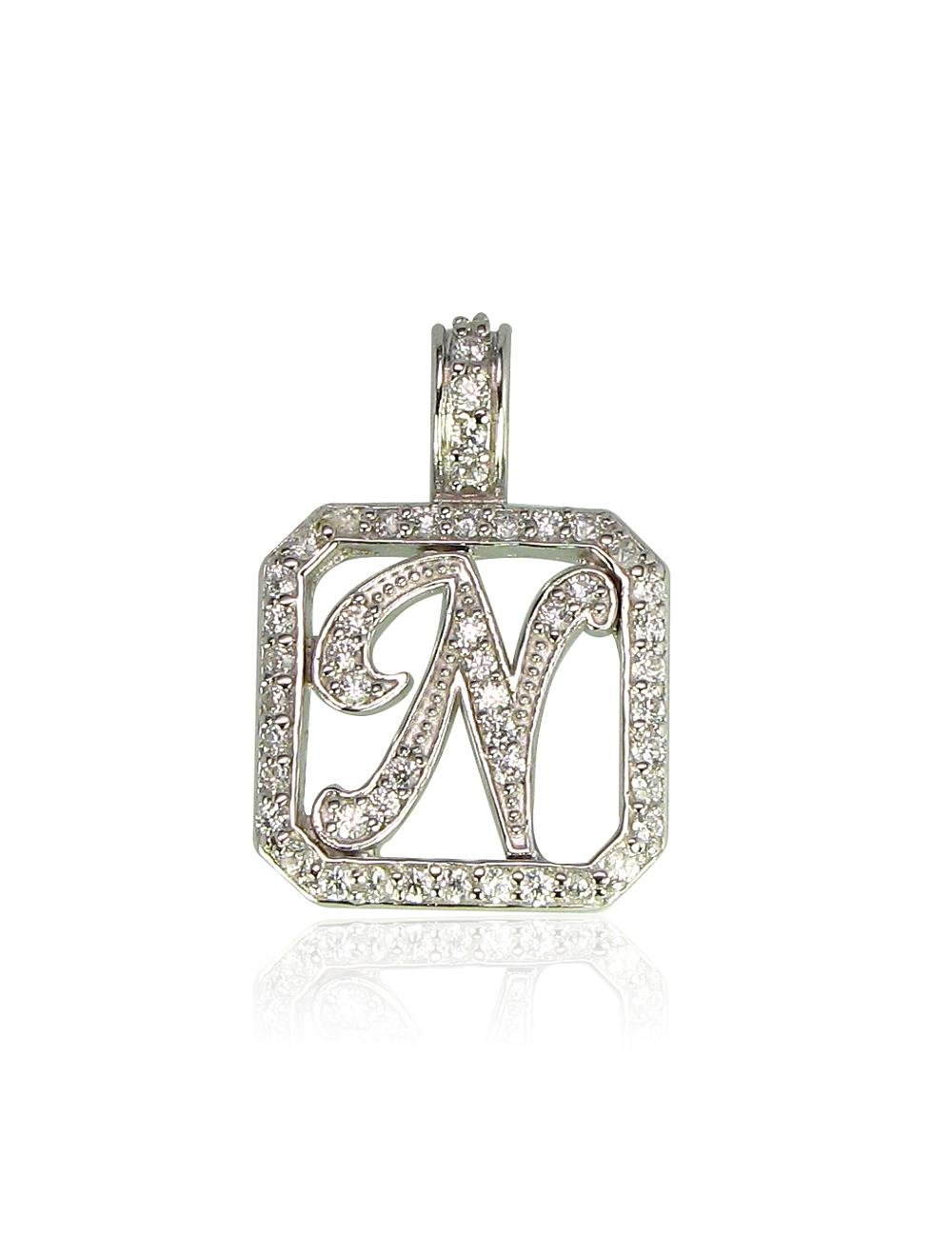 Silver pendant with Zirkons