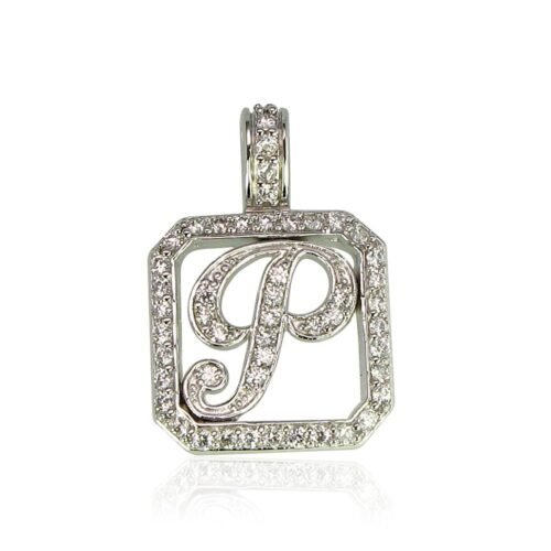 Silver pendant with Zirkons