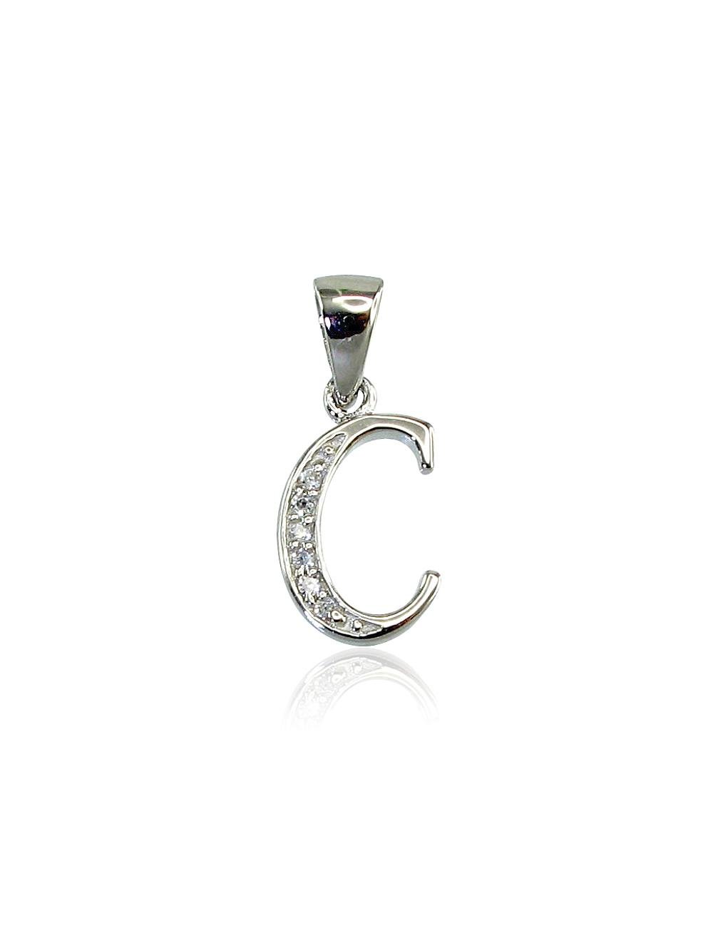 Silver pendant with Zirkons