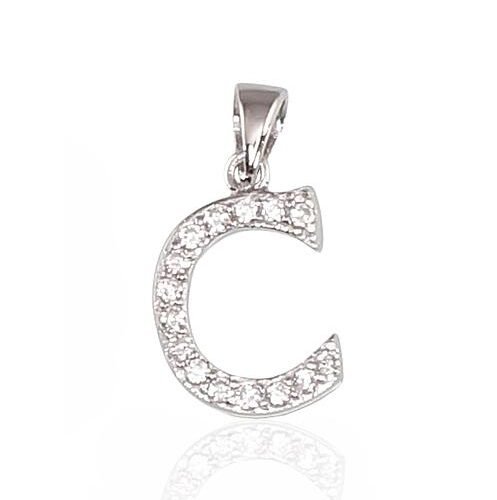 Silver pendant with Zirkons