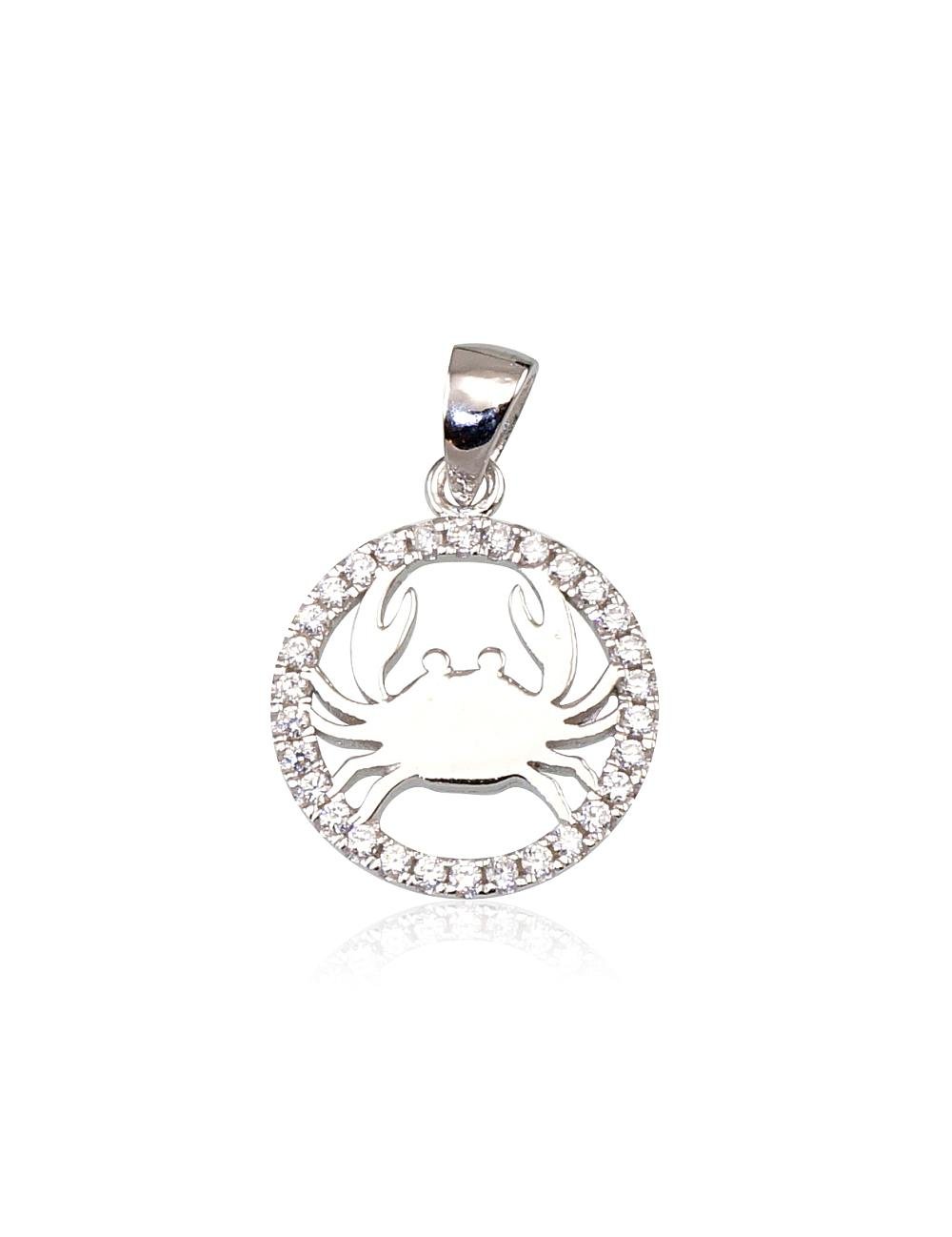 Silver pendant with Zirkons