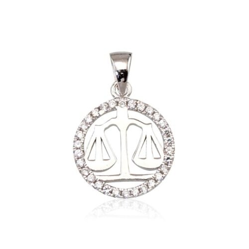Silver pendant with Zirkons