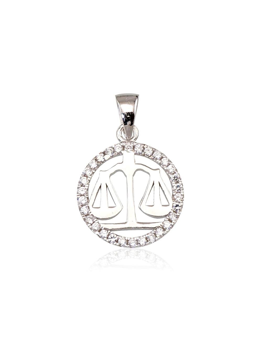 Silver pendant with Zirkons