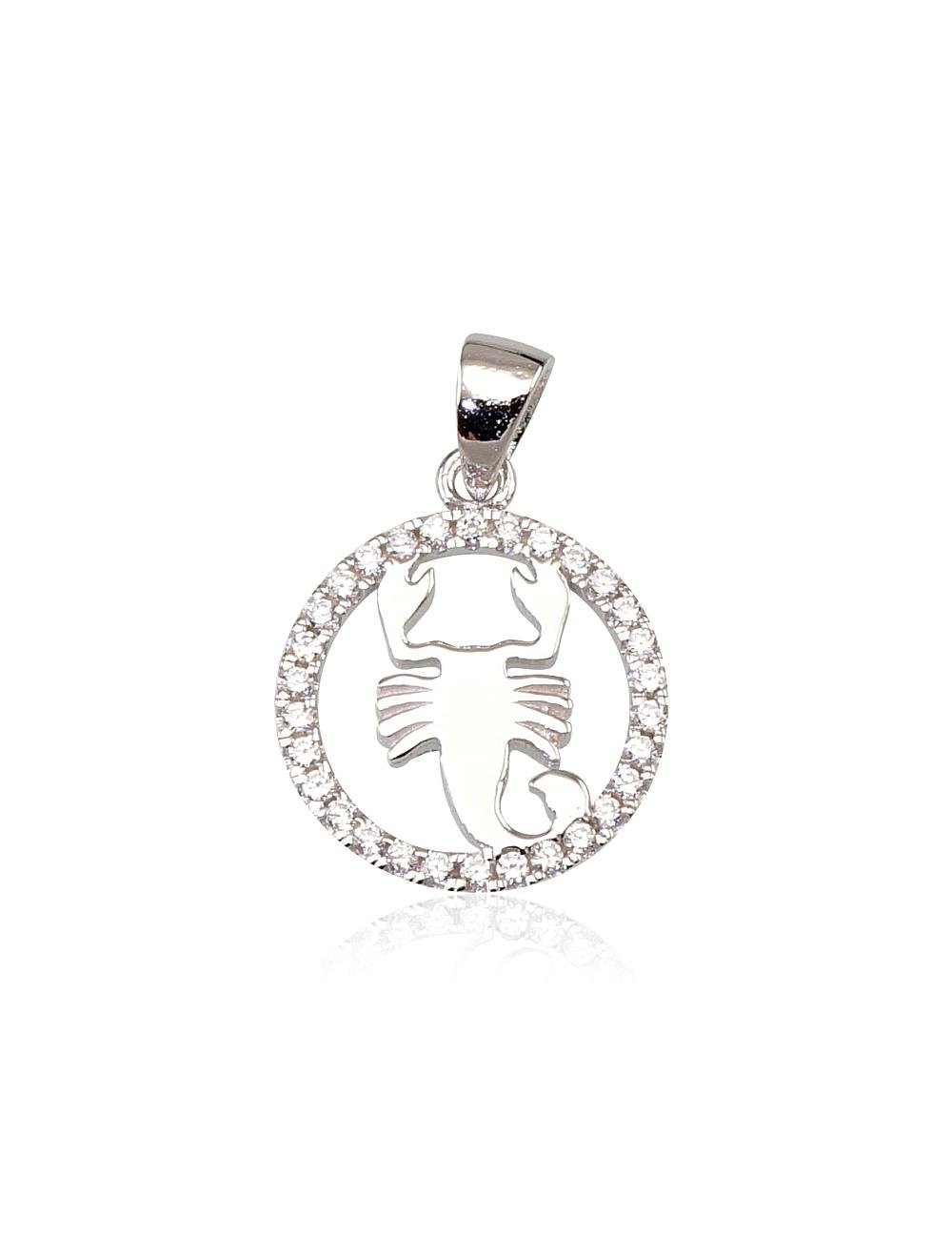 Silver pendant with Zirkons