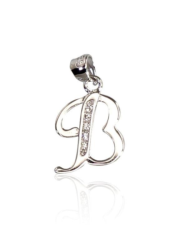 Silver pendant with Zirkons
