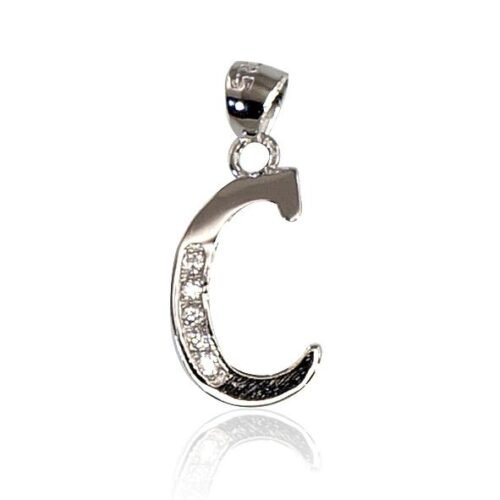 Silver pendant with Zirkons