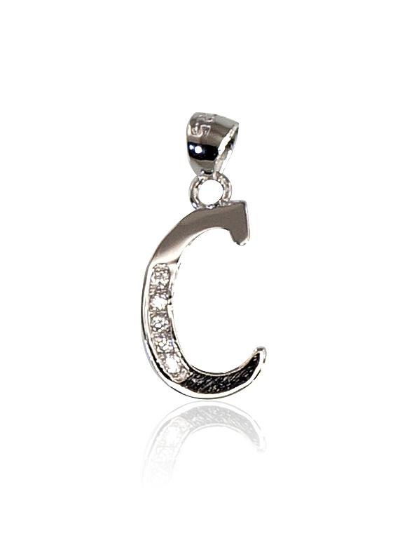 Silver pendant with Zirkons